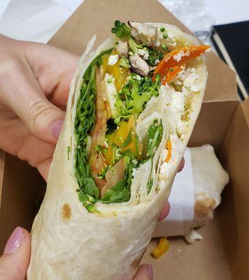 Vegetarian wrap