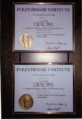 Leland Imm Owner Of Reasonable Locksmithing Earned  His Certified Professional Locksmith Graduation Diploma On August 24,1988