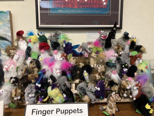 Finger puppets!