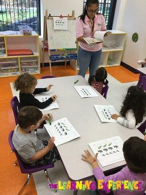 Our wonderful Preschool teacher is looking for the perfect sticker to reward the children for doing a great job with their LEAP books.