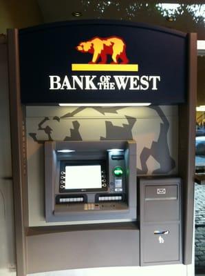 Walk-up ATM machine.