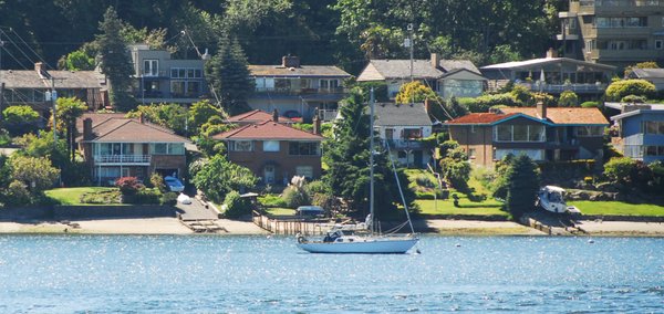 West Puget Sound waterfront homes are wonderful.