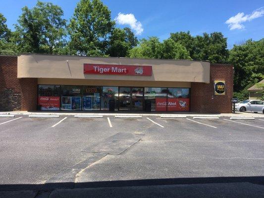 Now a Tiger Mart.