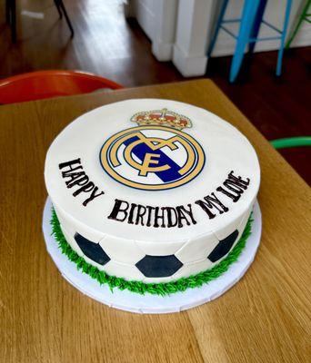 Real Madrid Cake