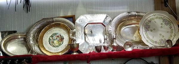 Sterling Silver & Silver Plated Serving