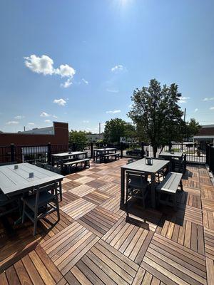 Second floor patio