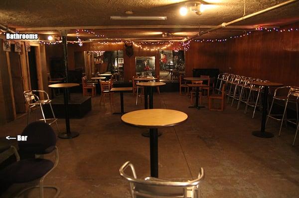 Massasoit Elks Lodge - Downstairs Room #1. A classic throwback to 1970s. Available for function rental