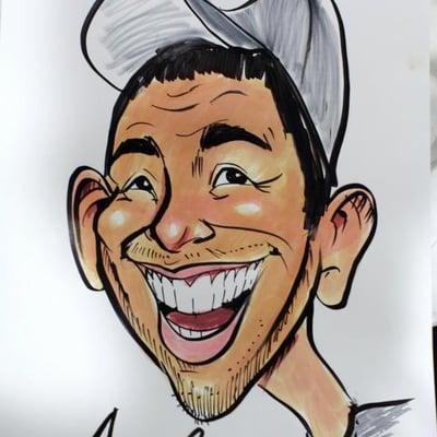 A little caricature done of me by a really cool artist in San Francisco.  :-)