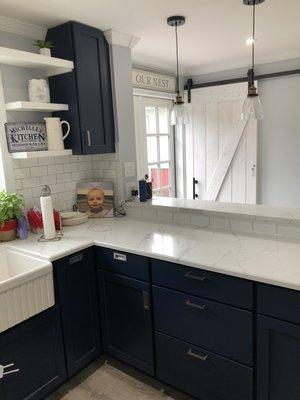 Renovated kitchen