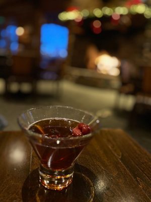 Barrel aged Manhattan