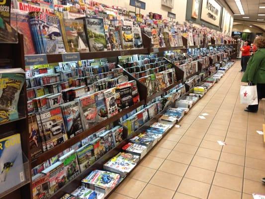 Legendary newsstand magazine selection