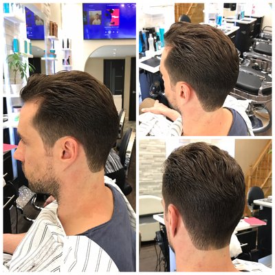 A flawless haircut by Jonny!