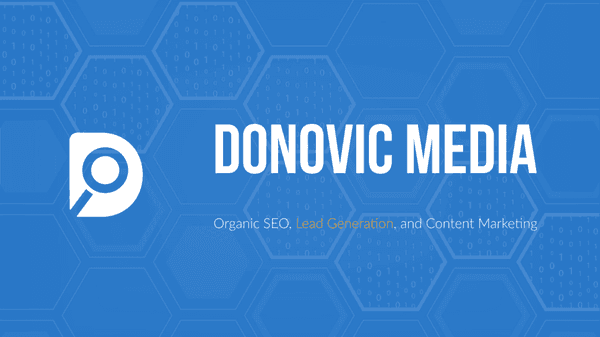 Donovic Media - Organic SEO, Lead Generation, and Content Marketing