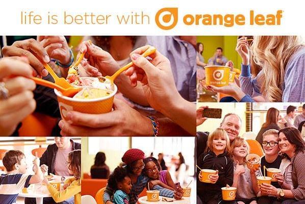 Everything is better with Orange Leaf