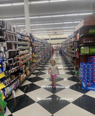 Grocery aisle