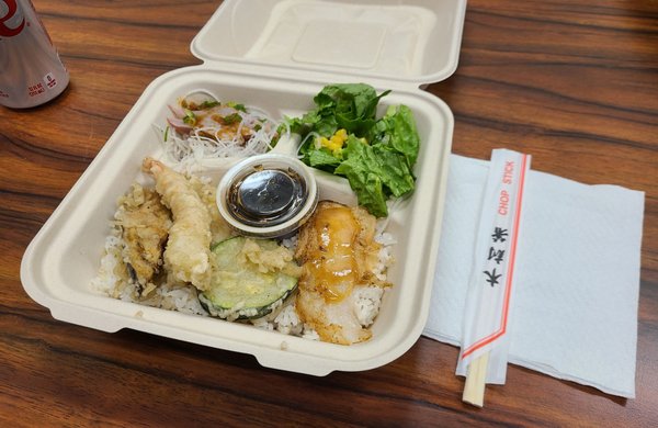 Irifune lunch bento - was okay. $10.75 (1-7-23)