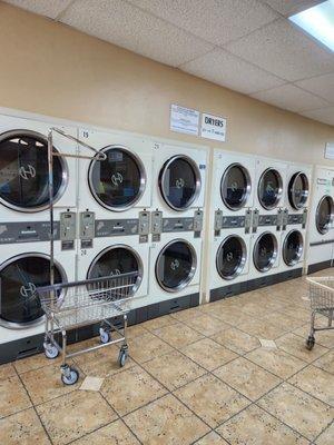 Extra large dryers