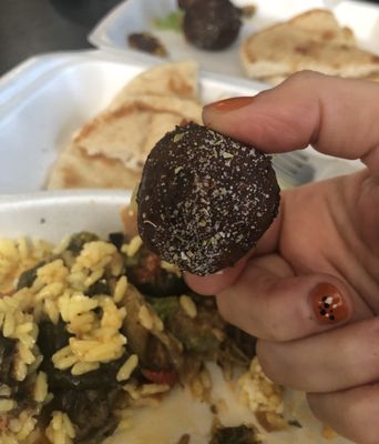 falafel- salty af