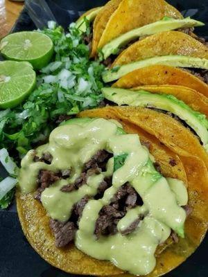 Bisteck  tacos