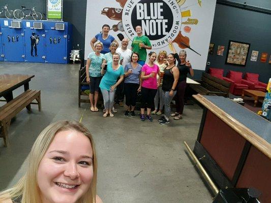 Lifeline Yoga has a monthly Pints & Poses class on Saturdays at 10:30am at Blue Note Brewery in Woodland!!