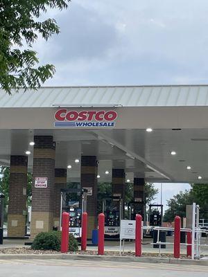 Costco gasoline station