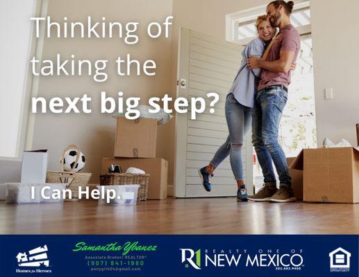 Thinking of the next big step? I can help.