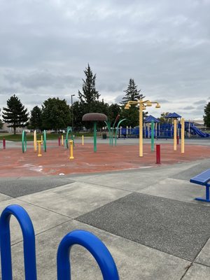 Splash pad (off)