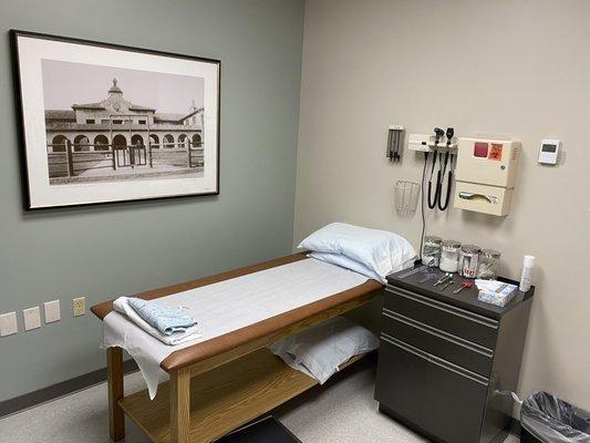 Patient exam room