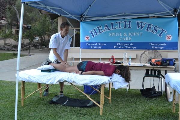 David Sherwin at 2013 Malibu Nights 5K Trail Race Series