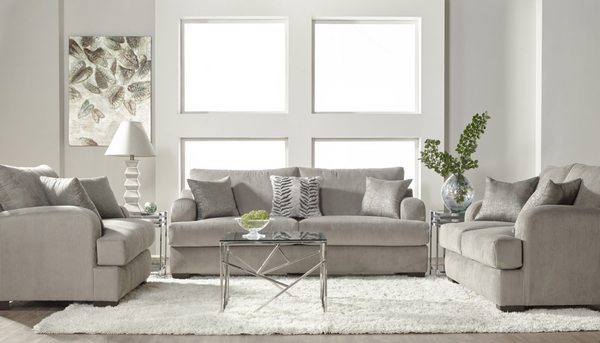 Grey Sofa & Love Seat