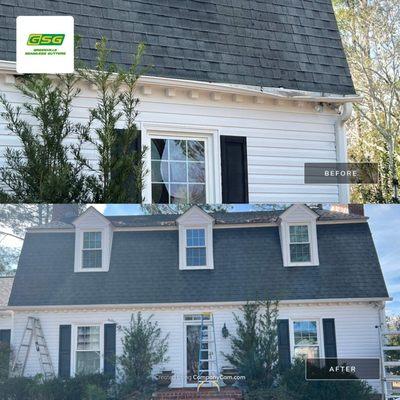 Protect your investment with new seamless gutters from Greenville Seamless Gutters!