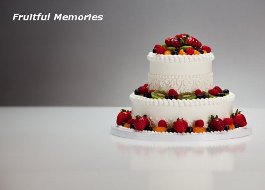 Safeway wedding cake - Fruitful Memories