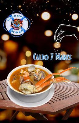 Here's our delicious CALDO 7 MARES!