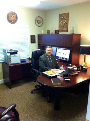 Attorney John Grant at his office Probate Florida Estate