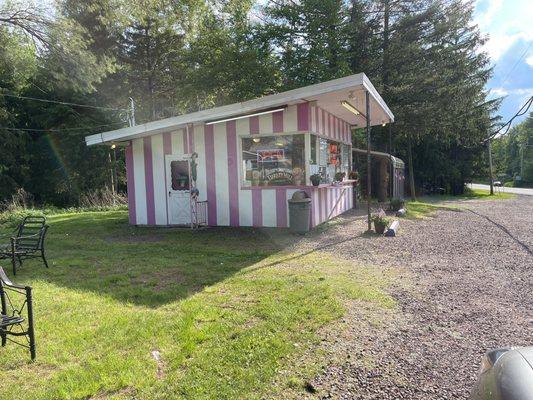 Pamela's Ice Cream shop.