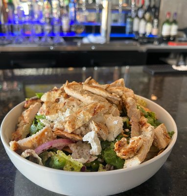 Fattoush with Grilled Chicken