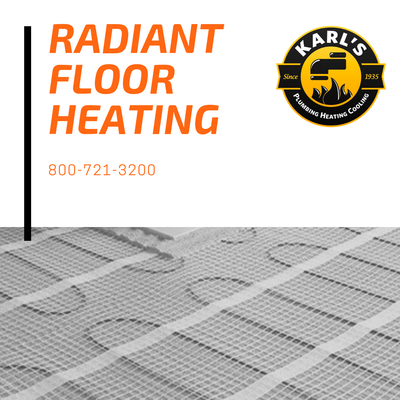 We install Radiant Floor Heat. It is a highly efficient way to heat a house, increasing comfort as it reduces energy costs.