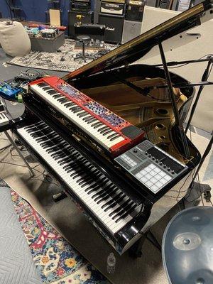 Grand Piano and Synth