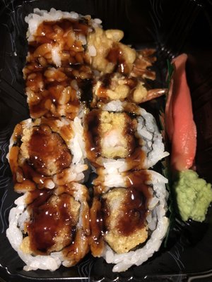 Shrimp tempura rolls