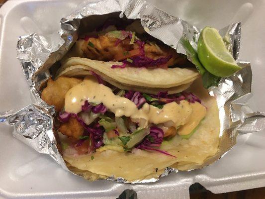 Fish tacos