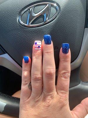 American Beauty Nails Hair