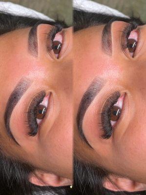 Brow Therapy results (wax & tint)