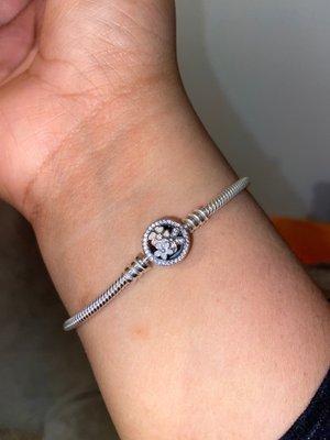 Flower bracelet from pandora