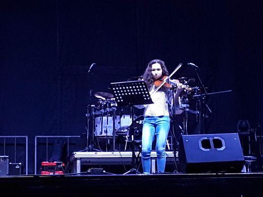 Ms. Aylar Performing at The Martin County Fair