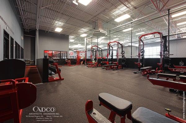 D1 Sports Training Weight Room