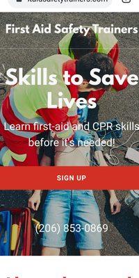 First Aid Safety Trainers