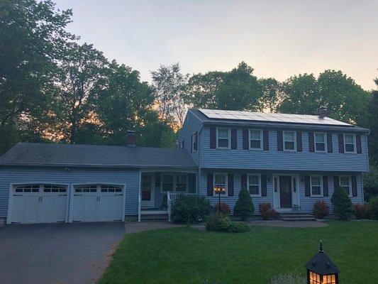 Solar panel roof danbury