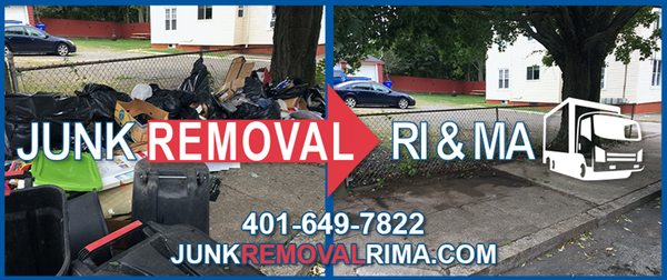 Trash removal service in North Providence, Rhode Island