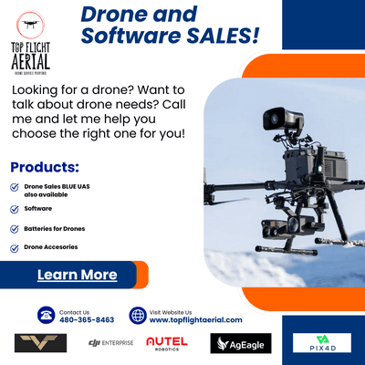 Thanks to our partnership with Vets to Drones, we're excited to offer a range of cutting-edge drones and software solutions. Our offerings i