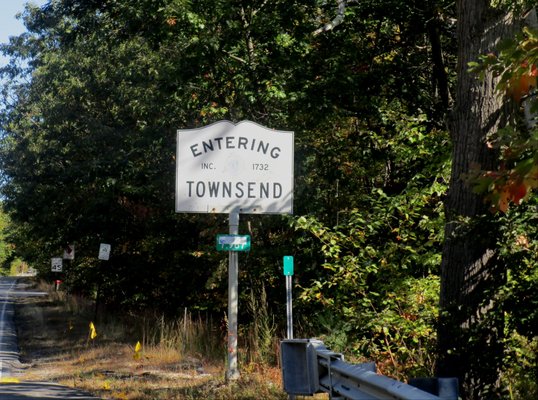 Entering Townsend from Lunenburg.